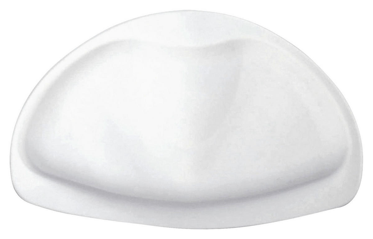 BADEWANNENKISSEN Kunststoff  - Weiß, Basics, Kunststoff (30/20/3cm)