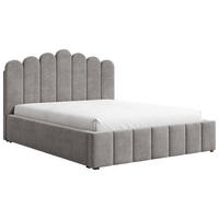 POLSTERBETT 140/200 cm,  in Taupe, Lattenrost, Bettkasten,  - Taupe/Schwarz, KONVENTIONELL, Holz/Kunststoff (140/200cm) - Chameo