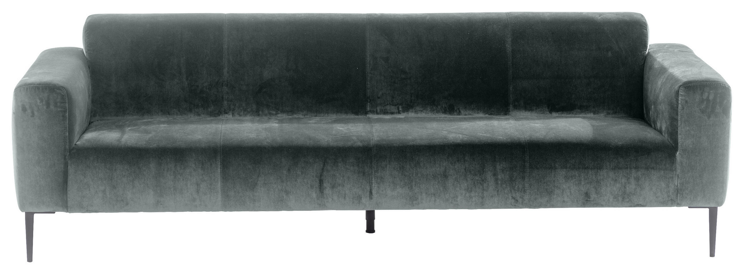 W.Schillig TŘÍMÍSTNÁ POHOVKA, textil, antracitová