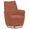 SESSEL Cord Orange    - Schwarz/Orange, Design, Textil/Metall (80/96/88cm) - SetOne by Musterring