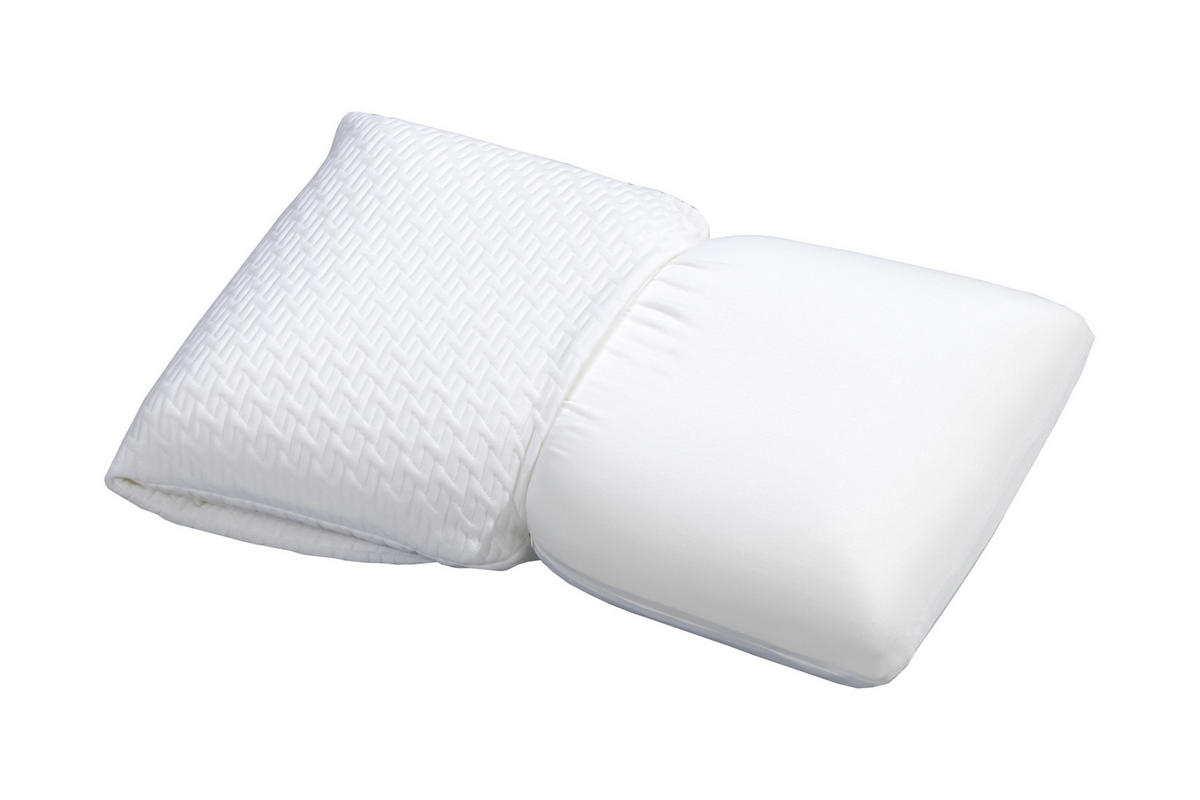 NACKENKISSEN 50/70 cm  - Weiss, Basics, Kunststoff (50/70cm) - Billerbeck