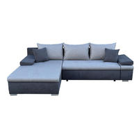 KUTNA GARNITURA drvo, tekstil, koža, drvni materijal    - Moderno, drvni materijal/koža (274/88/71/182/92cm) - Ti'me