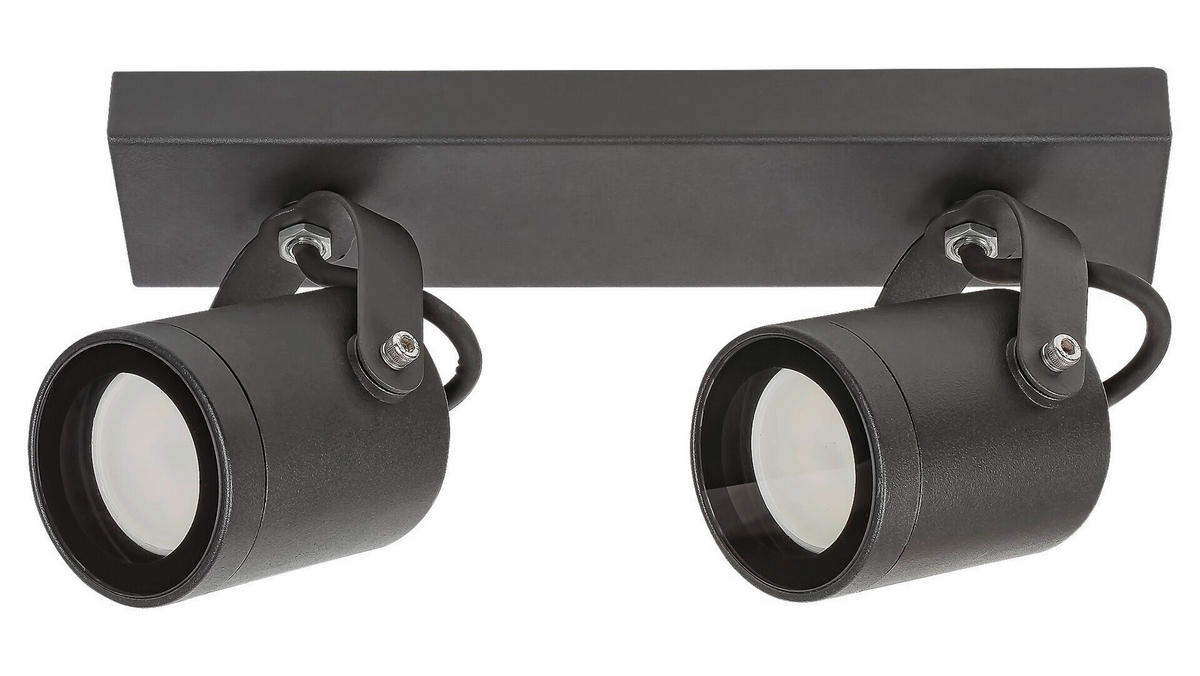 ZUNANJA STENSKA SVETILKA  Elva 30/10/16 cm            - antracit/prosojno, Trend, kovina/steklo (30/10/16cm)