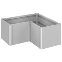 HOCHBEET Belvedere  - Silberfarben, Basics, Metall (102/102cm) - Biohort