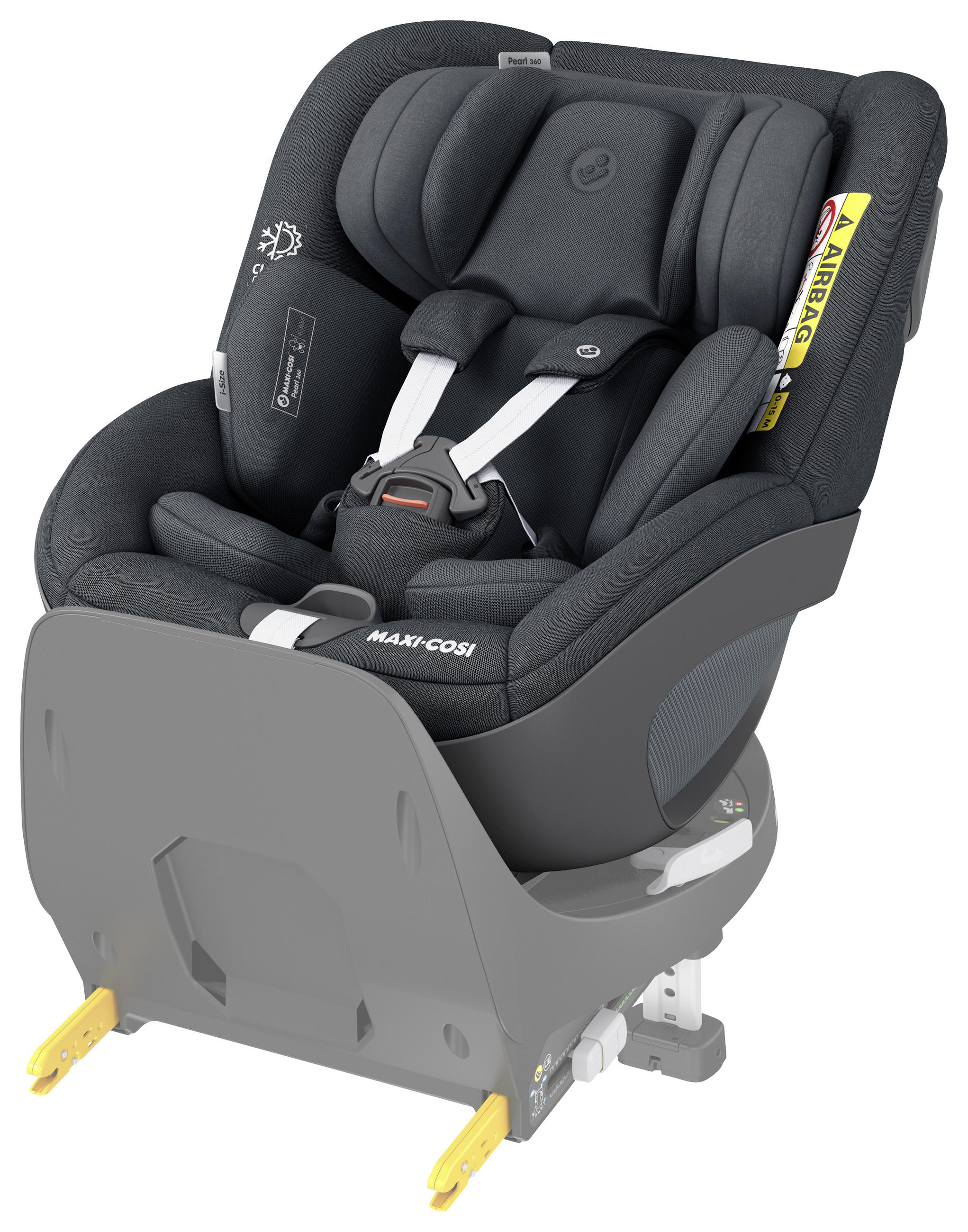 Как снять с базы кресло maxi cosi pearl