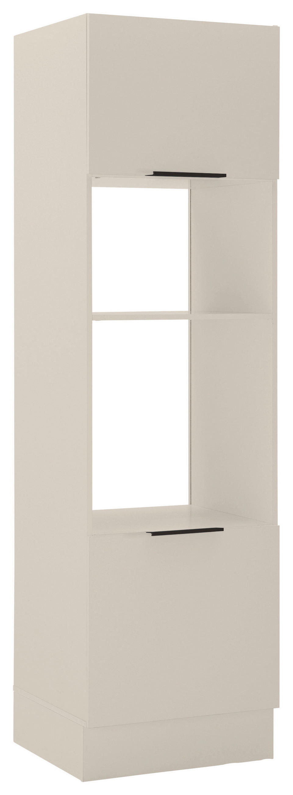 GERÄTEUMBAUSCHRANK 60/211/57 cm  in Kaschmir  - Kaschmir/Schwarz, Basics, Holzwerkstoff/Metall (60/211/57cm) - Carryhome