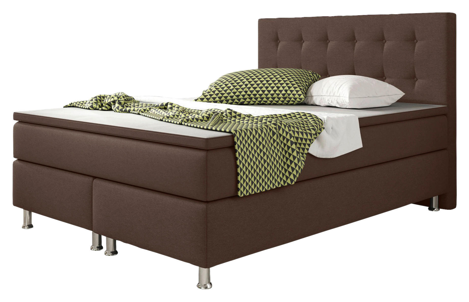 Boxspringbett mit Topper 140x200 cm Köln