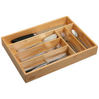 ULOŽAK ZA PRIBOR ZA JELO  - prirodne boje, Basics, drvo (35,5/25,5/5,0cm) - Kesper