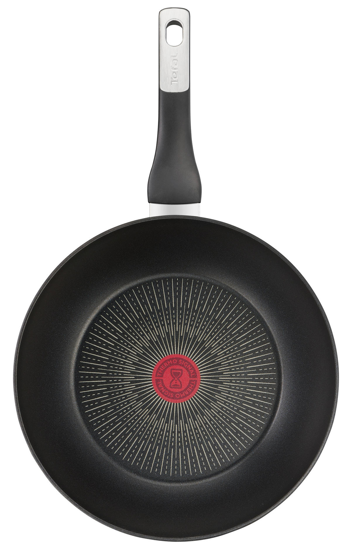 WOKPFANNE 28 cm  - Schwarz, Basics, Metall (28cm) - Tefal