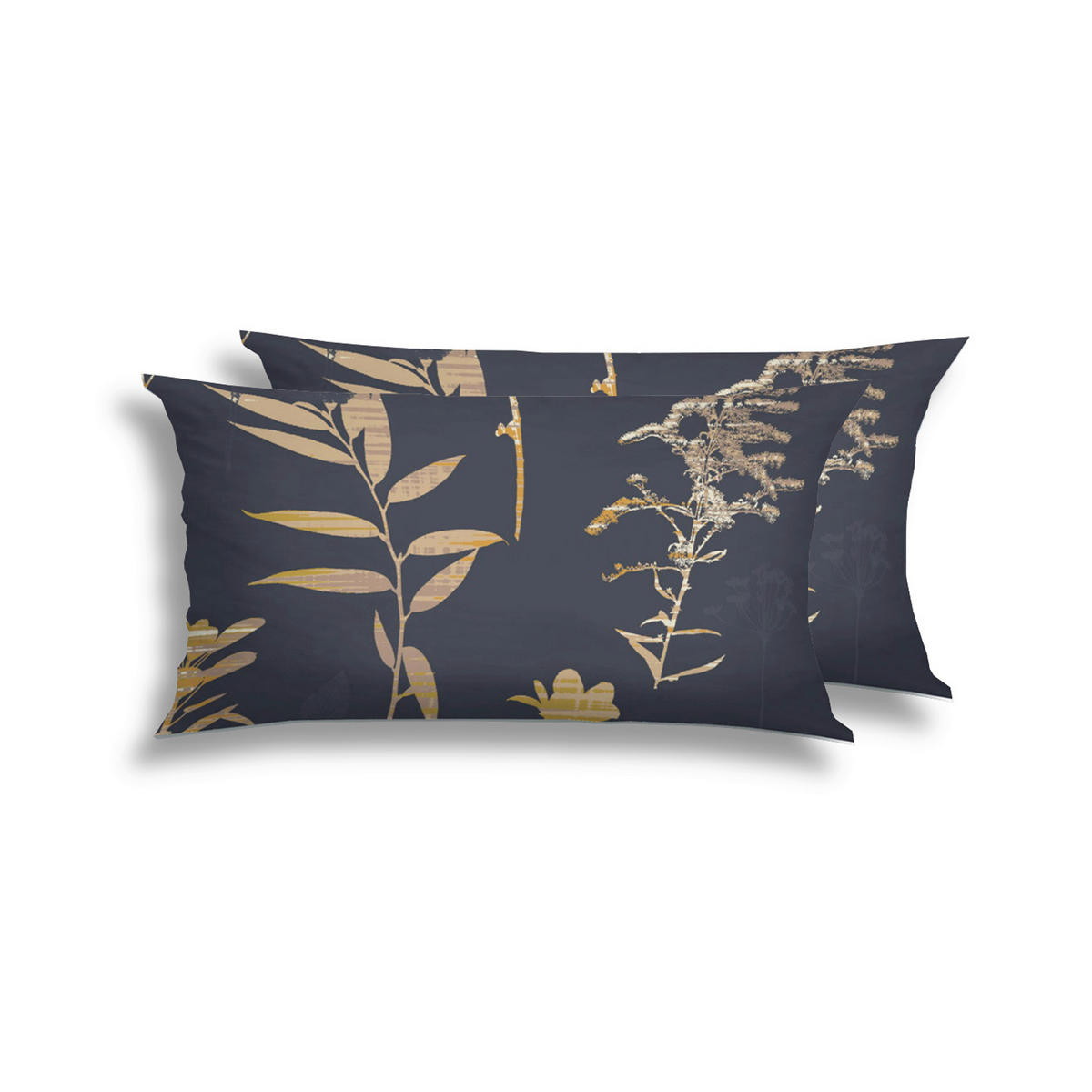 KOPFPOLSTERBEZUG 40/80 cm  - Dunkelblau, Design, Textil (40/80cm) - Florella
