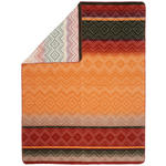 PLAID 150/200 cm  - Terra cotta/Multicolor, KONVENTIONELL, Textil (150/200cm) - Novel