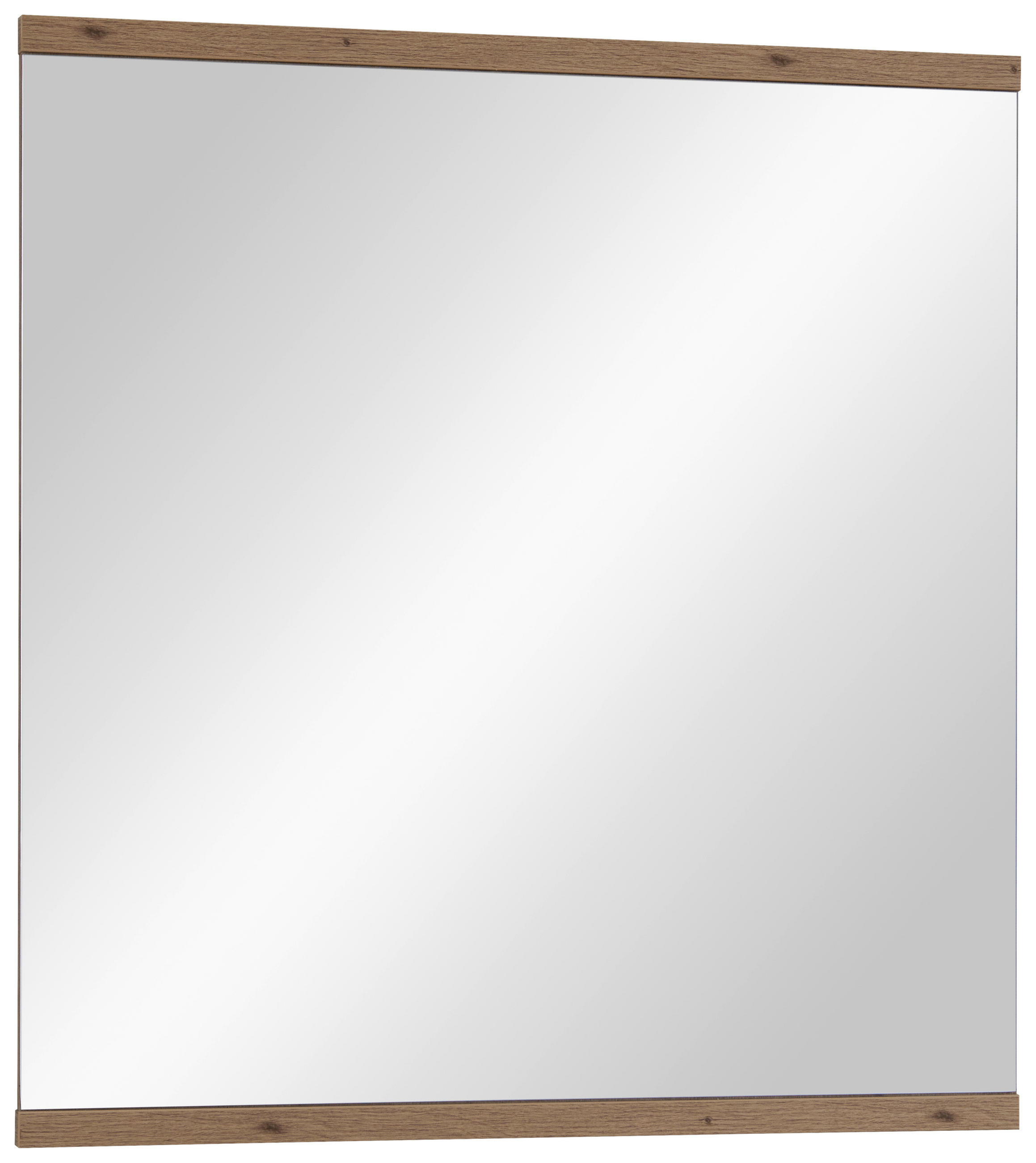 WANDSPIEGEL 79,9/86/2,2 cm - Eiche Artisan, Konventionell, Glas/Holzwerkstoff (79,9/86/2,2cm) - Cantus