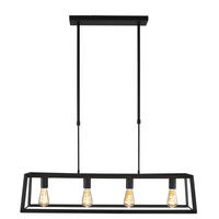 PENDELLEUCHTE 20/90/100 cm   - Schwarz, Trend, Metall (20/90/100cm)
