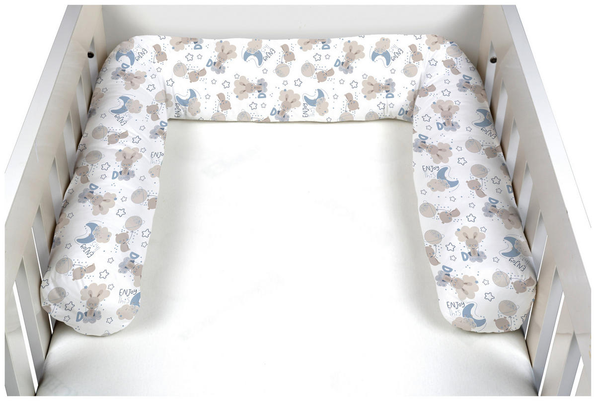RÁCSVÉDŐ KÍGYÓ TIMMY BLUE  - kék/szürke, Basics, textil (14/180cm) - Avelia