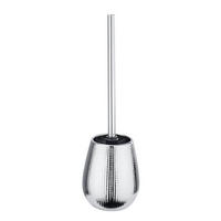 WC KEFE-SZETT műanyag  műanyag   - krómszínű, Basics, műanyag/kerámia (12,6/42/12,6cm) - Wenko