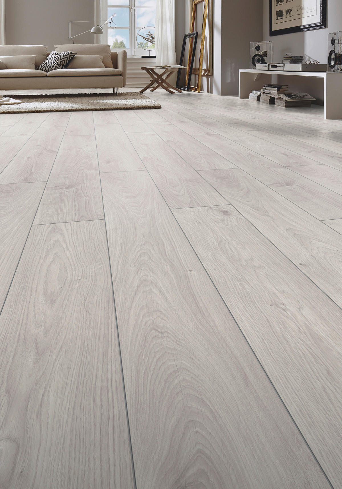 LAMINATBODEN Exquisit  - Eichefarben, KONVENTIONELL, Holz (138.0/19.3/0.8cm)