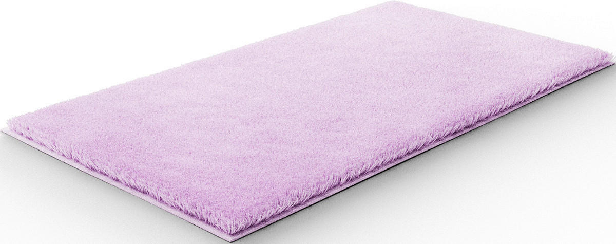 BADEMATTE Lila 60/100 cm  - Lila, Basics, Kunststoff/Textil (60/100cm) - Grund