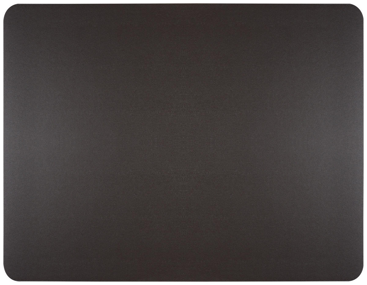 PROSTÍRÁNÍ, polyvinylchlorid (PVC),  - tmavě hnědá, Basics, textil (45/35/0,18cm) - Ambia Home