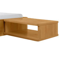 NACHTSCHRANK 48/16/38 cm Wildeiche massiv  - Wildeiche, Design, Holz (48/16/38cm) - Hasena
