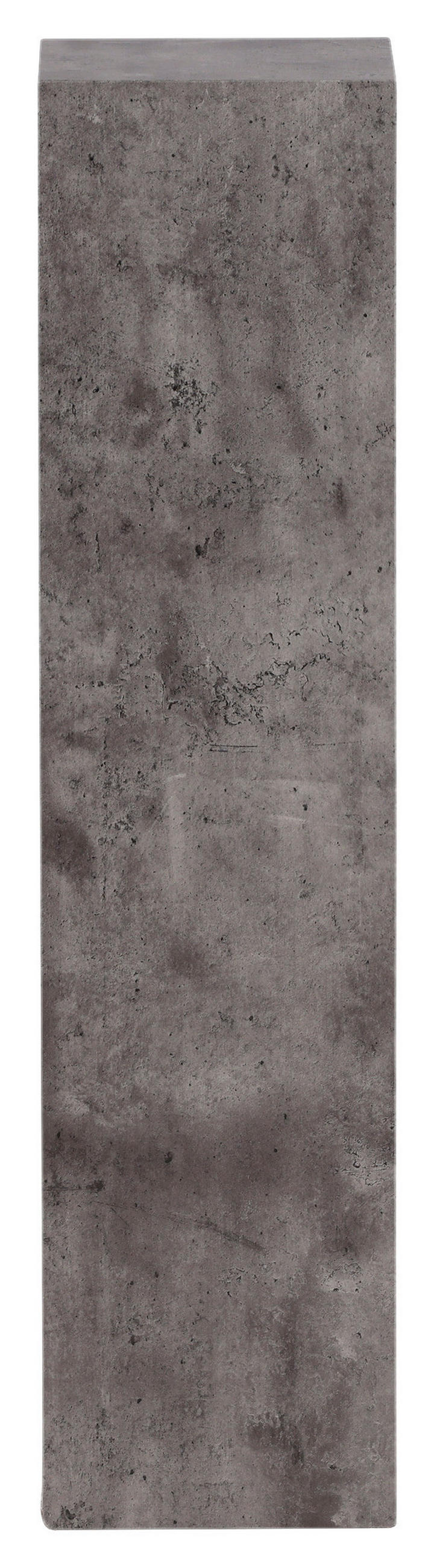 BEISTELLTISCH 23/23/95 cm furniert Grau quadratisch  - Grau, Design, Holzwerkstoff (23/23/95cm) - Livetastic