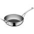 WOKPFANNE 28 cm - Edelstahlfarben/Schwarz, Basics, Metall (28cm) - WMF