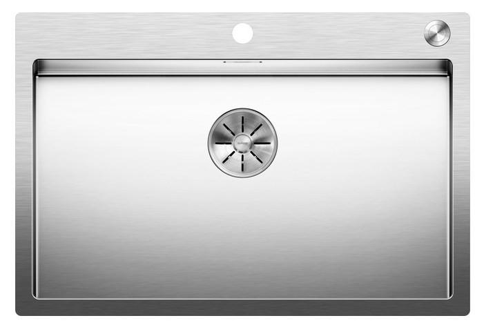 SPÜLE 521634  - Edelstahlfarben, Basics, Metall (76/19/51cm) - Blanco
