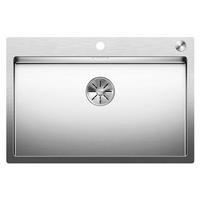 SPÜLE 521634  - Edelstahlfarben, Basics, Metall (76/19/51cm) - Blanco