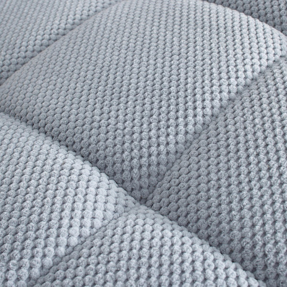 LIGGFÅTÖLJ i vävt tyg ljusgrå  - ljusgrå/svart, Modern, textil/plast (68/80/167cm) - MID.YOU