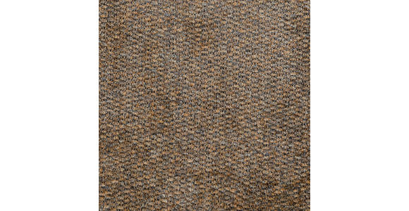 ECKSOFA Braun Chenille  - Schwarz/Braun, KONVENTIONELL, Textil/Metall (140/275cm) - Carryhome