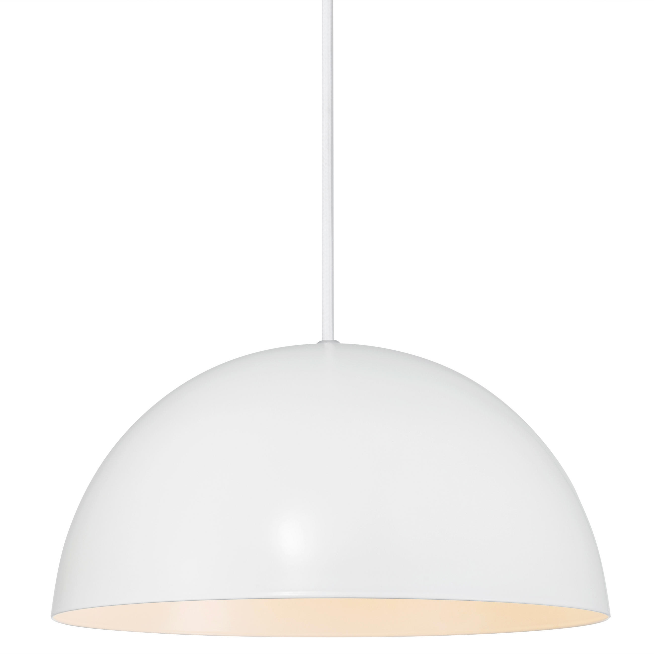 HÄNGELEUCHTE 30/220 cm  - Weiß, Basics, Metall (30/220cm) - Nordlux