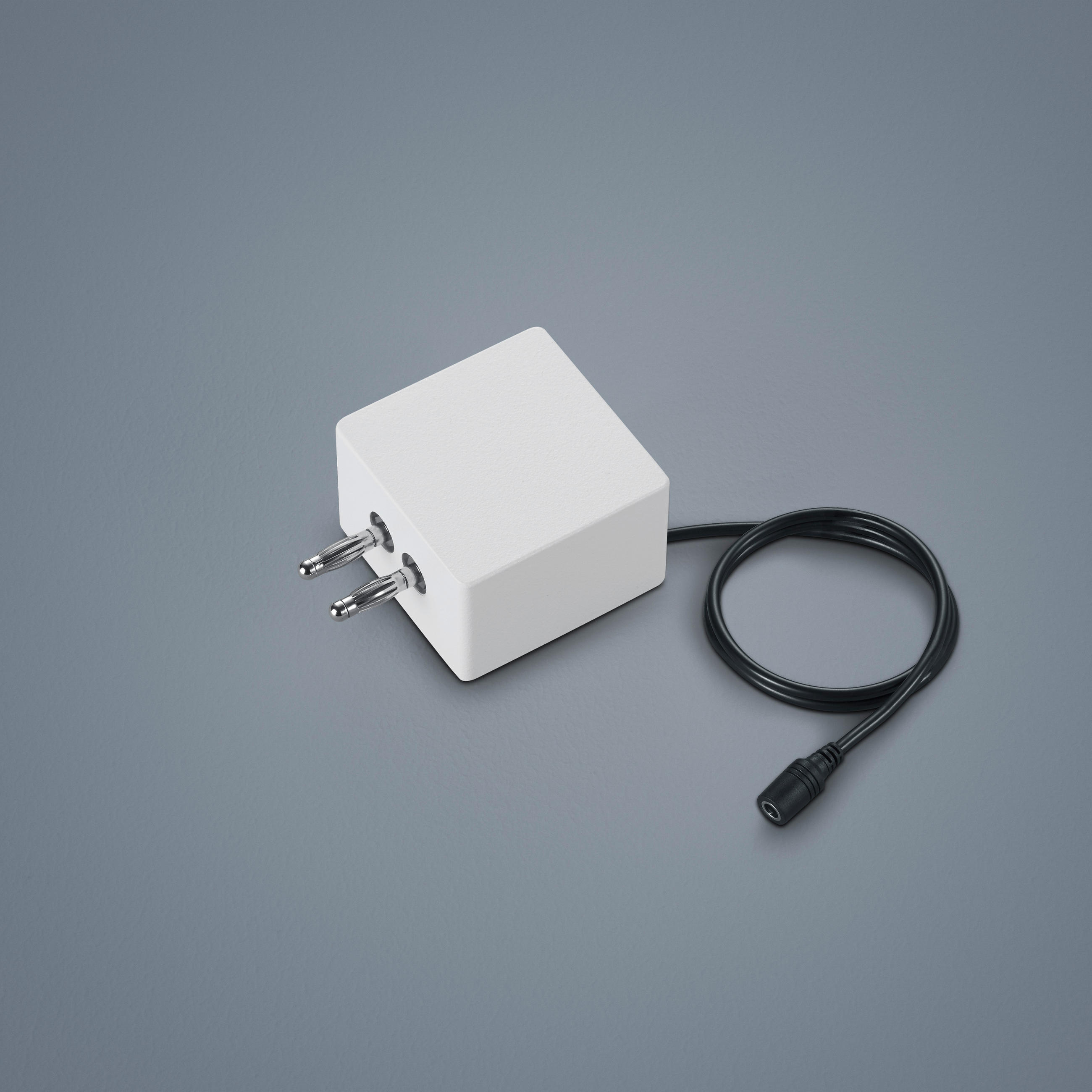 DECKENLEUCHTE 4,5/4,5/3 cm   - Weiß, Design, Metall (4,5/4,5/3cm) - Helestra