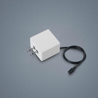 DECKENLEUCHTE 4,5/4,5/3 cm   - Weiß, Design, Metall (4,5/4,5/3cm) - Helestra