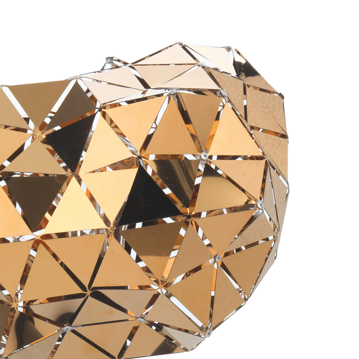 TISCHLEUCHTE ANDROMEDA 25/25/40 cm   - Goldfarben/Schwarz, Design, Kunststoff/Metall (25/25/40cm)