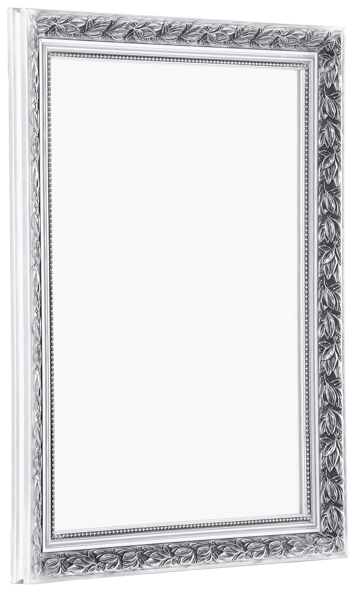 WANDSPIEGEL 55/70/3,3 cm    - Silberfarben, Lifestyle, Glas/Holz (55/70/3,3cm) - Carryhome