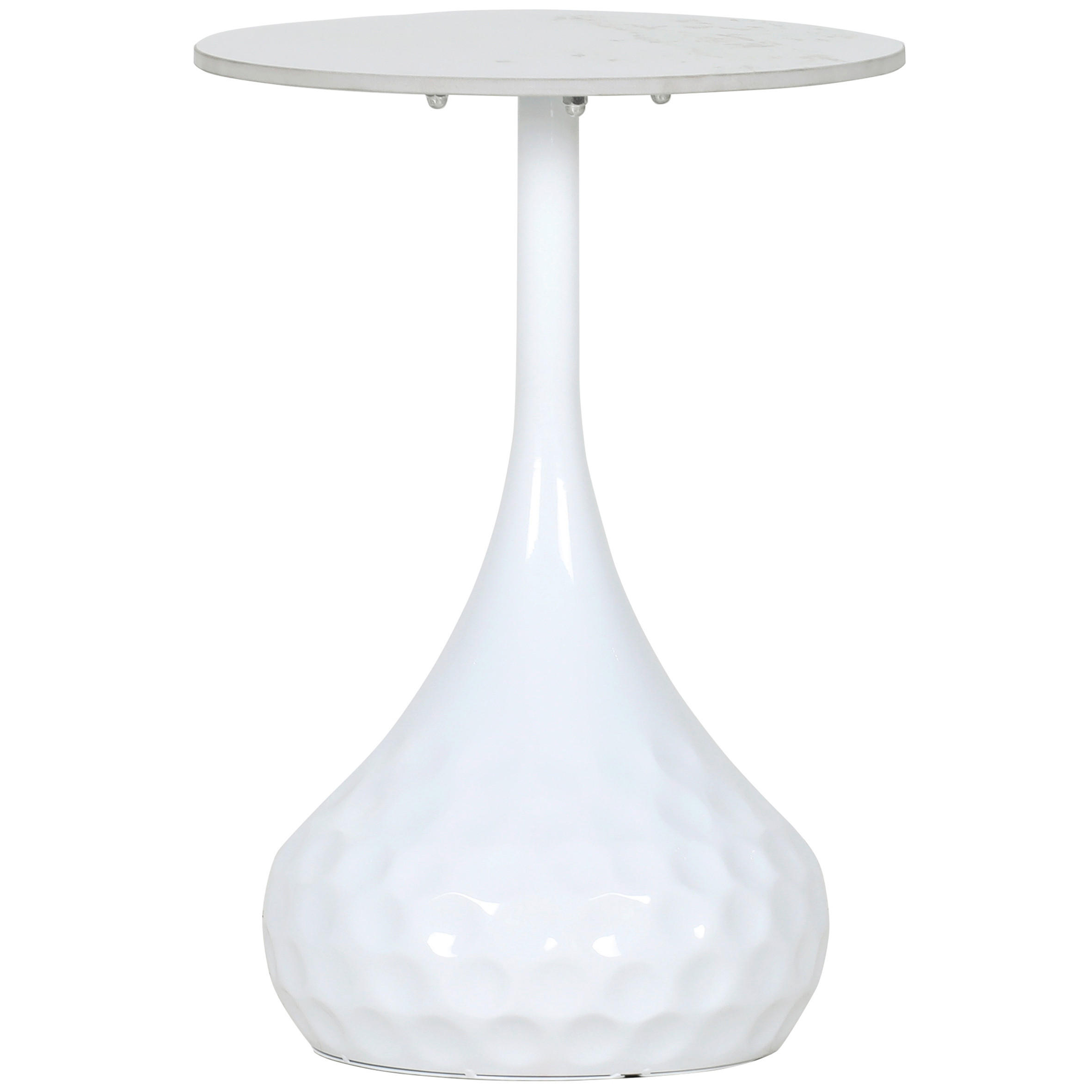 SOFFBORD i keramik 40/57 cm  - vit, Design, metall/keramik (40/57cm) - Belluti