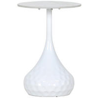 SOFFBORD i keramik 40/57 cm  - vit, Design, metall/keramik (40/57cm) - Belluti