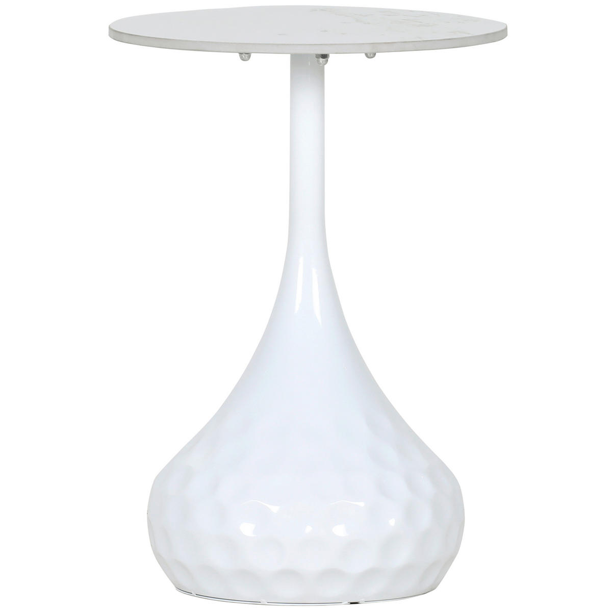 SOFFBORD i keramik 40/57 cm  - vit, Design, metall/keramik (40/57cm) - Belluti