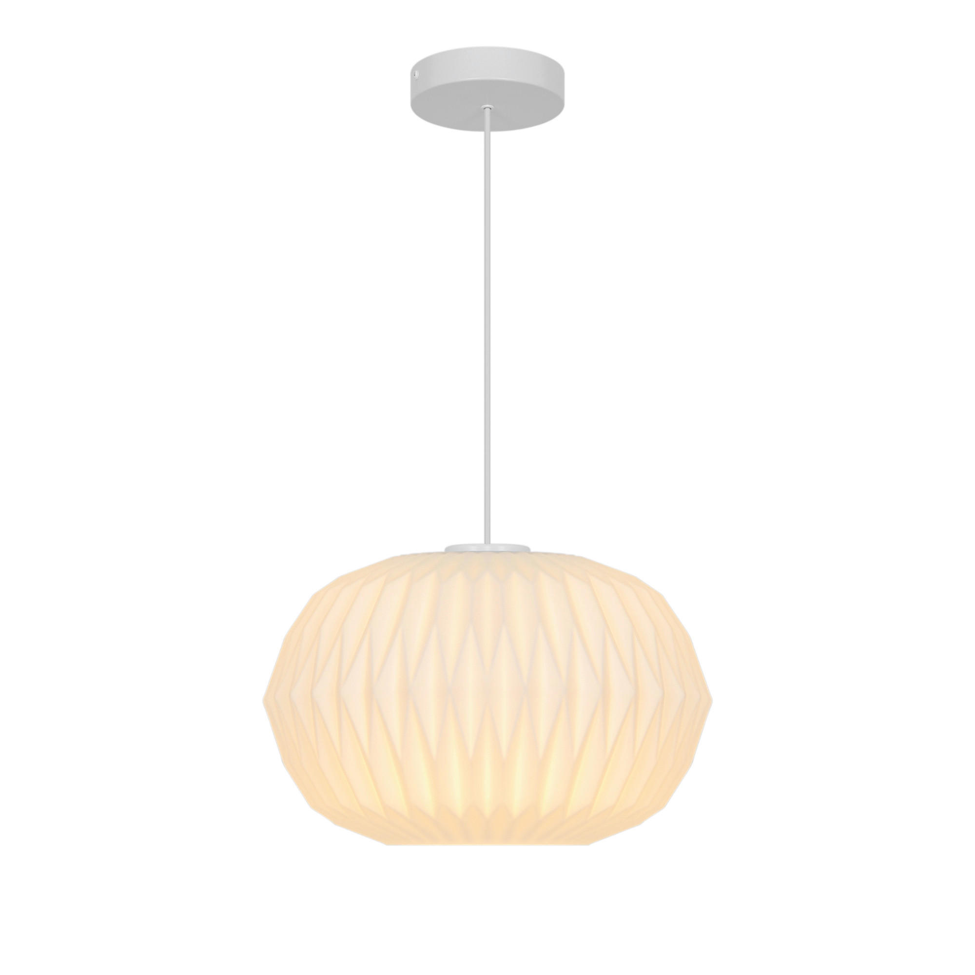 HÄNGELEUCHTE Aviana 30/21 cm  - Weiß, Design, Glas (30/21cm) - Nordlux