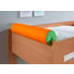 NACKENROLLE - Orange/Grün, Design, Textil (80cm) NACKENROLLE - Orange/Grün, Design, Textil (80cm)