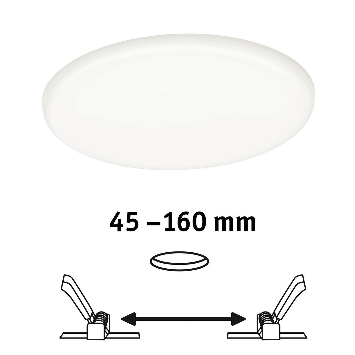 LED-PANEEL  - Weiß, LIFESTYLE, Kunststoff (18,5cm) - Paulmann