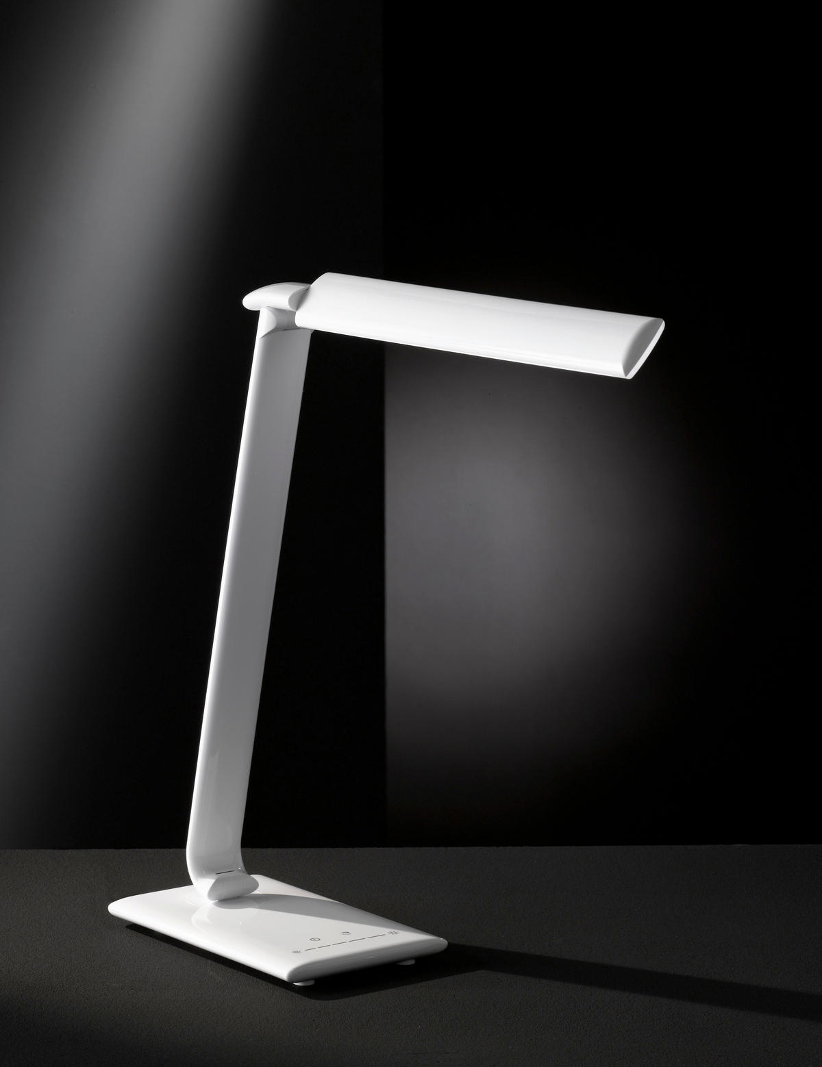 LED-TISCHLEUCHTE 12,5/56/35 cm   - Weiß, Design, Kunststoff (12,5/56/35cm)