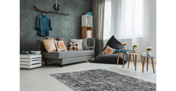 WEBTEPPICH 120/170 cm Anthrazit  - Anthrazit, Basics, Textil (120/170cm) - Novel