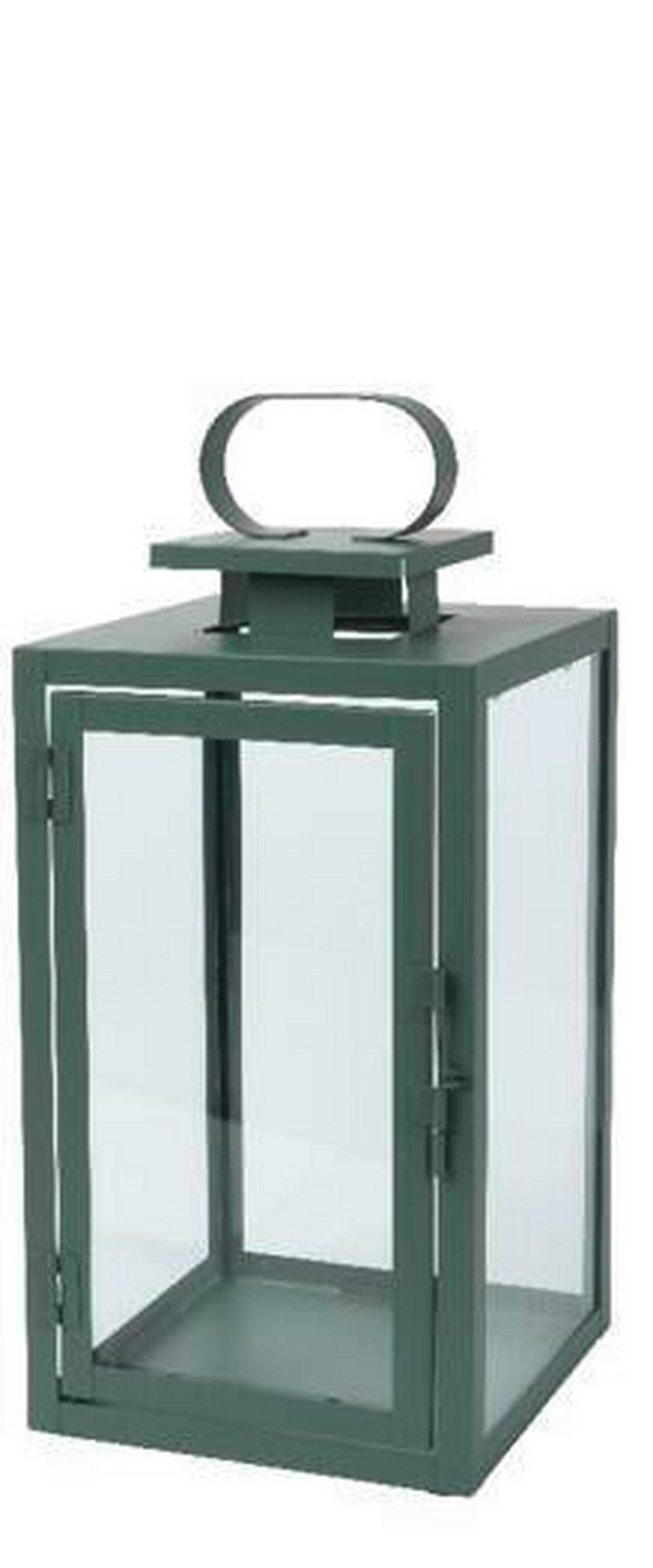 LAMPÁŠ kov, sklo - zelená, Basics, kov/sklo (16/35/16cm) - Ambia Home