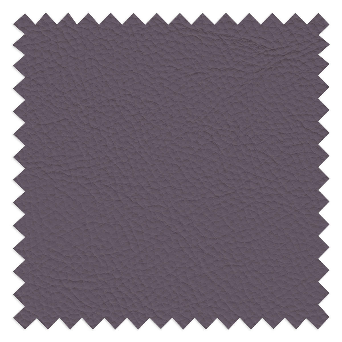 RELAXLIEGE Echtleder Aubergine  - Silberfarben/Aubergine, Design, Leder/Metall (65/65-95/171cm) - Livetastic