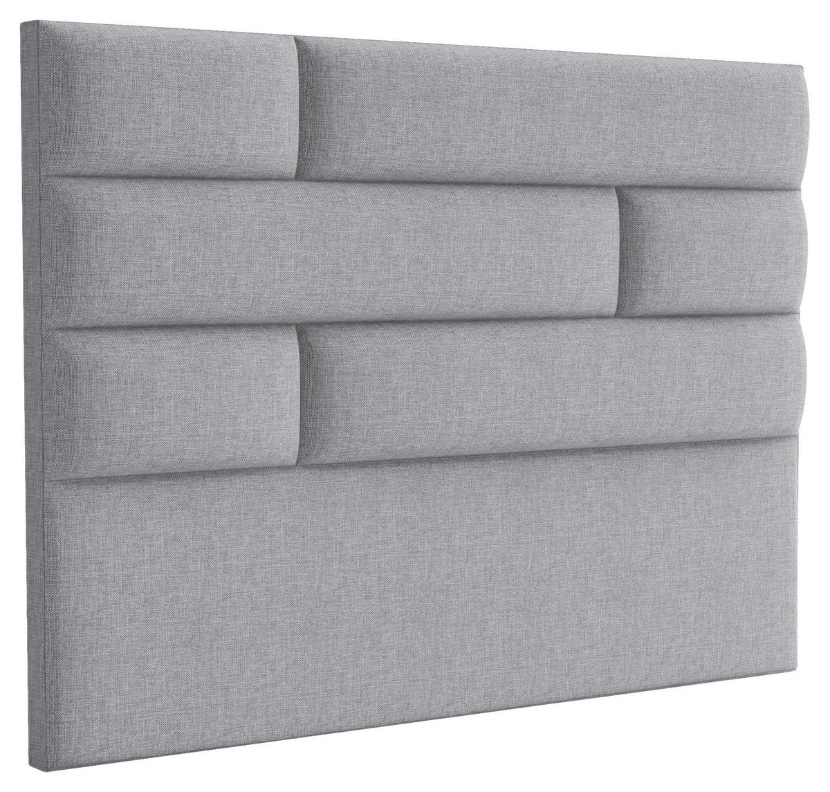 HUVUDGAVEL 180/132/13 cm  - grå, Klassisk, trä/textil (180/132/13cm) - Ekens