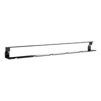 HAKENLEISTE  in Schwarz  - Schwarz, Basics, Metall (25/3,8/4,4cm) - HKT