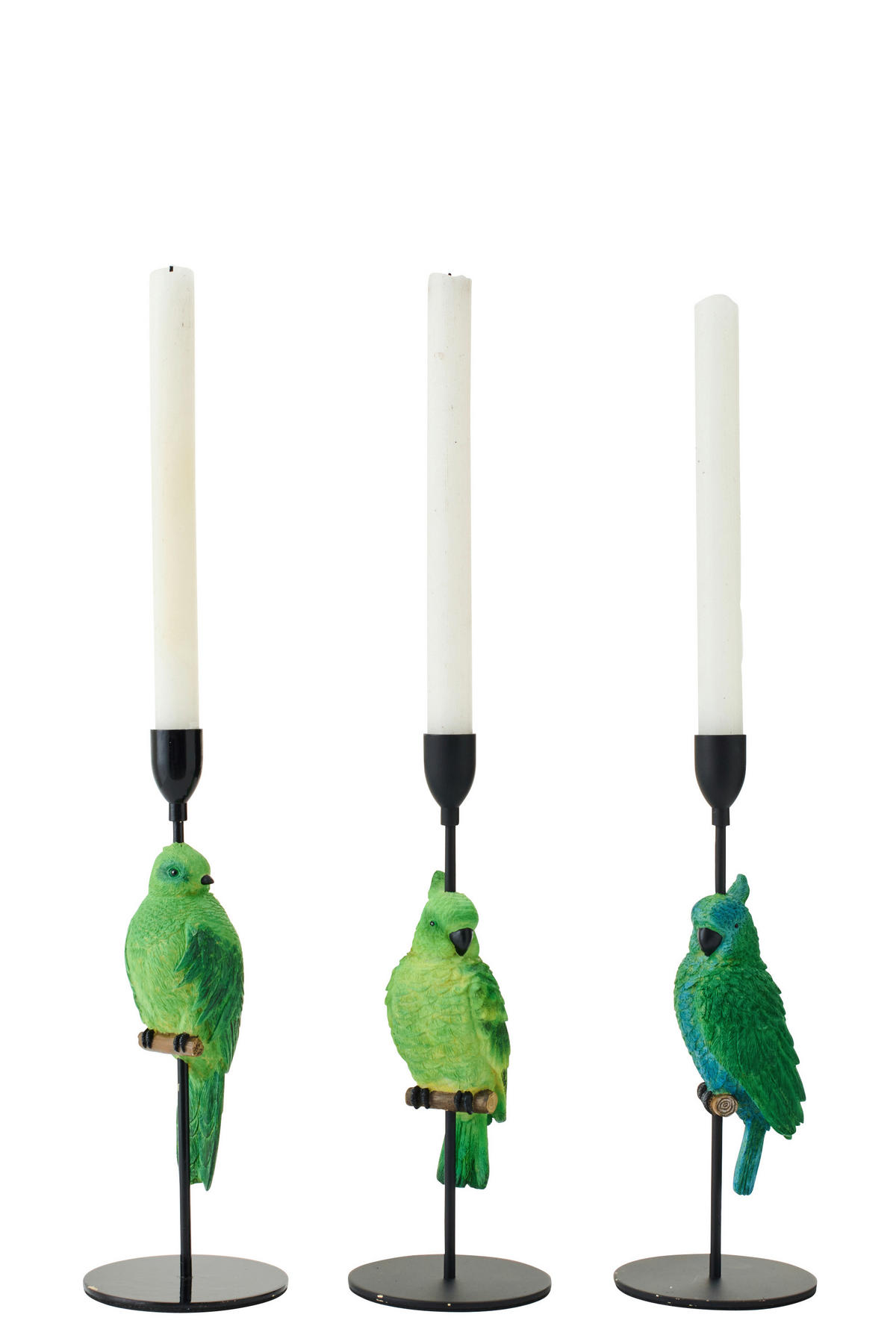 KERZENHALTER - Blau/Grün, Basics, Naturmaterialien/Stein (10/10/32cm)