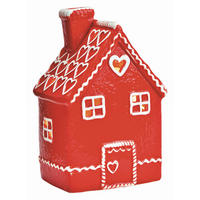 DEKOHAUS  - Rot, Basics, Keramik (10/16/8cm)