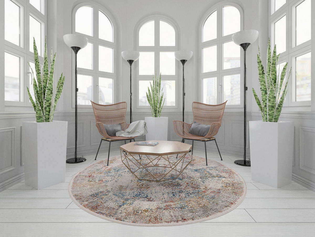 VINTAGE-TEPPICH 200 cm Avignon Multicolor  - Multicolor, Design, Textil (200cm) - Dieter Knoll