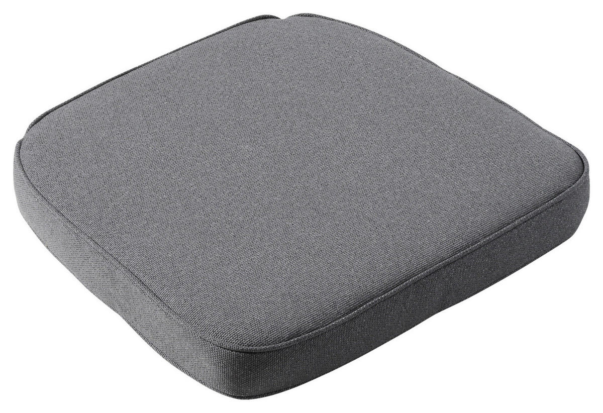 SITZKISSEN  - Grau, Basics, Textil (48/7,5/46cm)